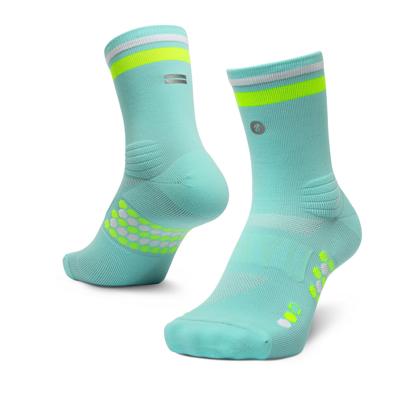 SHYU Racing Half Crew - Electric/Volt/White - Frontrunner Colombo